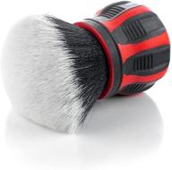 🧹 detail factory curveball xl synthetic brush - ultimate softness for efficient vehicle detailing - includes storage rack, perfect for large exterior & interior surfaces - vibrant red логотип