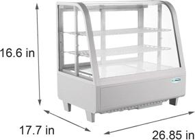 img 1 attached to KoolMore Коммерческий настольный холодильник Merchandiser