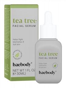 img 4 attached to Baebody Tea Tree Oil Skin & Face Serum With Retinol, Vitamin C, Rosehip Oil & Niacinamide - 1 Ounce Drops For Acne Treatment And Clearer Complexion