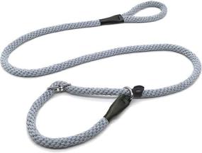 img 4 attached to 🐕 Mycicy Heavy Duty Slip Lead Rope Leash: Strong and Adjustable Training Leash for Large Dogs