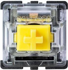 img 3 attached to 32-Pack Granvela Yellow Gateron KS-8 3-Pin Switches For Mechanical Keyboards With Improved SEO