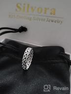 картинка 1 прикреплена к отзыву Серебряное кольцо Silvora в стиле кельтский узел/цепочка кубинского звена - прочное винтажное кольцо-бандо бесконечности для женщин и мужчин - доступно в размерах 4-12. от Brad Bryant