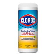 🍊 clorox disinfecting wipes ea, white, citrus blend, 35 count, (pack of 35) - effective cleaning solutions for a germ-free environment logo