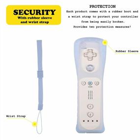 img 2 attached to Улучшите свой игровой опыт с помощью беспроводного пульта дистанционного управления Yosikr для Wii Wii U - белый (1 упаковка)