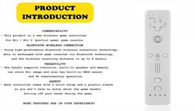 img 3 attached to Enhance Your Gaming Experience With Yosikr Wireless Remote Controller For Wii Wii U - White (1 Pack)