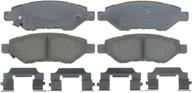 🔵 acdelco gold rear disc brake pad set 17d1337ch - ceramic for improved performance" логотип