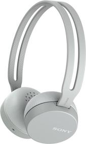 img 4 attached to Sony WH-CH400 Wireless Headset/Headphones: With Mic for Phone Calls, Sleek Gray Design