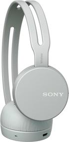img 3 attached to Sony WH-CH400 Wireless Headset/Headphones: With Mic for Phone Calls, Sleek Gray Design