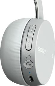 img 2 attached to Sony WH-CH400 Wireless Headset/Headphones: With Mic for Phone Calls, Sleek Gray Design