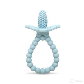 img 4 attached to RaZbaby RaZberry Silicone Teether Easy Baby Care ~ Pacifiers, Teethers & Teething Relief