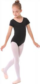 img 1 attached to MdnMd Girls Toddler Leotards For Dance Ballet Gymnastic Outfits Classic Basic Leotard