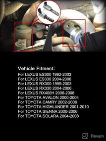 img 3 attached to 🔧 Left & Right Engine VVT Solenoid for Toyota & Lexus - Replaces 15330-0A010, 153400A010