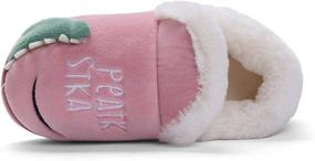 img 1 attached to 👞 Plzensen Boys' Winter Indoor Slipper Shoes - Cozy & Warm Slippers