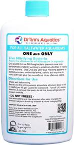 img 3 attached to DrTims Aquatics Нитрифицирующие бактерии для соленой воды рыбы и водных животных: Обработка воды аквариума