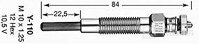 img 2 attached to Свеча накаливания NGK 6825