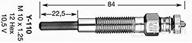 ngk 6825 glow plug logo