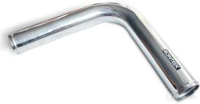 img 1 attached to 🔄 Ronteix 4-inch (102mm) 90 Degree Bend Universal Polished Aluminum Elbow Pipe Tubing