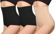 pack of 3 womens high waist shapewear panties for tummy control and c-section recovery by ilovesia logo