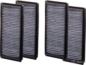 img 3 attached to High-Performance PG Cabin Air Filter PC9382, Suitable for 2008-2013 BMW M3 4.0L (Pack of 4)