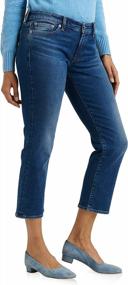 img 1 attached to Lucky Brand Women'S Mid Rise Sweet Straight Jeans - Denim Pants