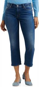 img 3 attached to Lucky Brand Women'S Mid Rise Sweet Straight Jeans - Denim Pants