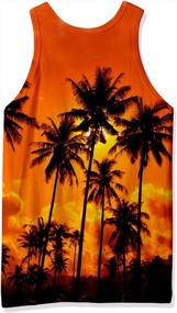 img 2 attached to Loveternal Mens 3D Print Tank Top: Summer Casual Novelty For Gym Workout & Bodybuilding!
