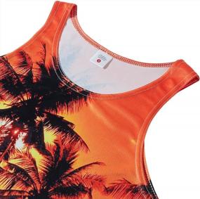 img 1 attached to Loveternal Mens 3D Print Tank Top: Summer Casual Novelty For Gym Workout & Bodybuilding!