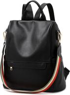 opage backpack colorful convertible multipurpose women's handbags & wallets : satchels logo