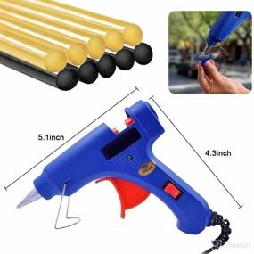 img 2 attached to 🔧 Automotive Dent Repair Kit - Bridge Puller and Hot Glue Gun Set for Paintless Dent Removal on Car Body - Ideal for Fixing Minor Dents, Door Dings, and Hail Damage