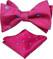 alizeal solid magenta self-tied handkerchief: the ultimate men's accessory for ties, cummerbunds & pocket squares логотип