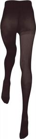 img 1 attached to Truform Women'S Compression Pantyhose, 20-30 MmHg, Opaque Hosiery Support Shaping Tights, Black, Small (0365BL-S)