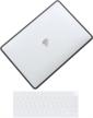 protect your 13-inch macbook air m2 2022 with se7enline tpu+pc hard shell case & keyboard cover logo