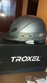 img 3 attached to 🪖 Troxel Rebel Equestrian Riding Helmet, Size Medium (7 - 7 1/4), Thunderbird