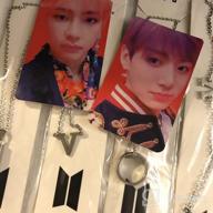 img 1 attached to JUNGKOOK Titanium Necklace Bracelet Birthday review by Matthew Davenport