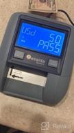 img 1 attached to Cassida Quattro Fast Automatic Currency Counterfeit Detector W/ Advanced Sensors & All-Orientation Feeding - Rechargeable Battery & 3.5" Value & PASS/FAIL Display review by Atheendra Wroblewski