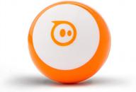 sphero mini orange app-enabled programmable robot ball stem educational toy for ages 8 & up - drive, game & code with sphero play & edu app 1.57 logo