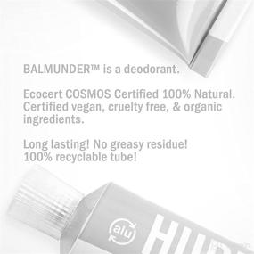 img 3 attached to 🌿 Unscented Hurraw BALMUNDER Natural Deodorant: An Effective Odor-control Solution