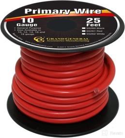 img 2 attached to 🔴 Grand General 55261 Red 10-Gauge Primary Wire: Premium Quality for Superior Performance