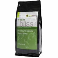 10 фунтов органического удобрения и улучшения почвы neem bliss premium - натуральная мука из семян нима для защиты сада. логотип