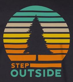 img 2 attached to Experience The Beauty Of Northwoods With Venado'S Mens Graphic Tees - Northwoods Sunset T-Shirt