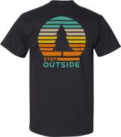 испытайте красоту northwoods с мужскими футболками venado's с рисунком - футболка northwoods sunset логотип
