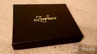 img 1 attached to Get Organized in Style with Zofiny's Genuine Nappa Leather Men's Wallet review by Seth Waldron