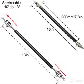 img 3 attached to Leasinder Adjustable Splitter Diffuser Vehicles Replacement Parts ~ Shocks, Struts & Suspension