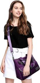 img 2 attached to 👜 Stylish and Functional Women's Handbags & Wallets with Versatile Pockets - The Perfect Utility Nursing Totes for Fashionable Women