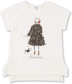 img 1 attached to Speechless Embellished Multiple Styles Besties Girls' Clothing in Tops, Tees & Blouses