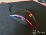 img 2 attached to HyperX Pulsefire Surge - RGB Wired Gaming Mouse with Pixart 3389 Sensor 🖱️ up to 16000 DPI, 6 Programmable Buttons, Ergonomic Design, Compatible with Windows 10/8.1/8/7 - Black review by Abhi GC ᠌