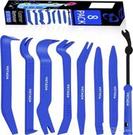 🔧 wetado trim removal tool set: car upholstery repair kit with auto clip pliers - 8pcs (dark blue) logo