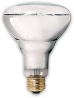 150w pet light bulb br30 - clearbright basking heat uva bulb for extended supra life pet lamp logo