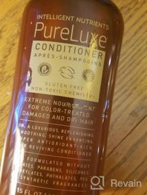 img 5 attached to Кондиционер PureLuxe 15 унций от Intelligent Nutrients для восстановления сухих и поврежденных волос