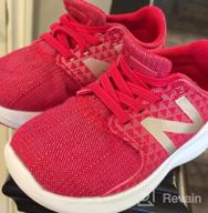 картинка 1 прикреплена к отзыву Беговые кроссовки New Balance для девочек с металлическими вставками для активных тренировок от Christina Love